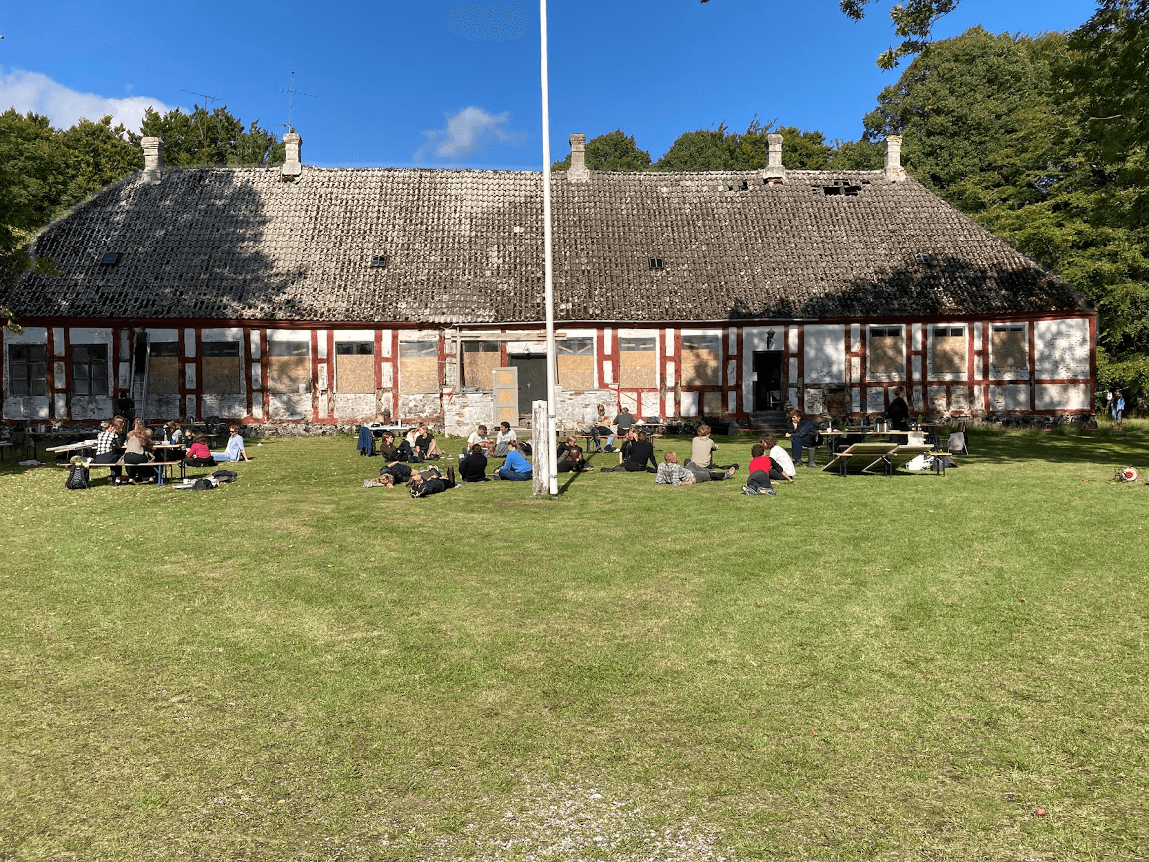 Besøg af arkitektstuderende fra Det Kgl. Akademi på studieophold 